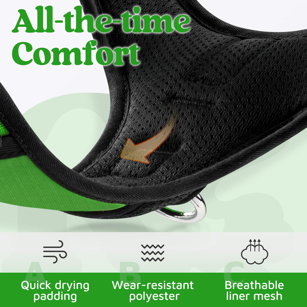 rabbitgoo arnés ajustable para ajuste perfecto en perro gigante.