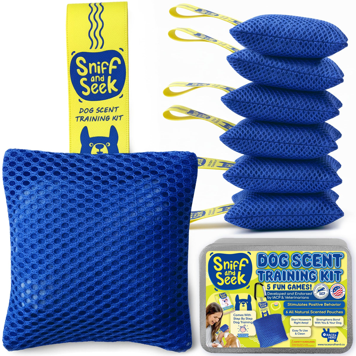 Race&Herd curso señuelo para perros: mejora enfoque y actividad al aire libre.