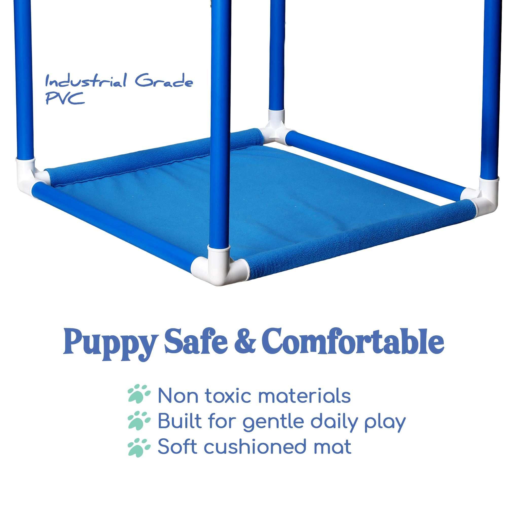 Race&Herd Puppy Play Gym: compartimentos para premios para entrenamiento y motivación