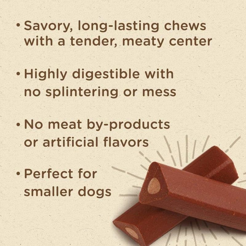 Rachael Ray Nutrish Sopa Huesos Minis textura duradera para sesiones de masticación.