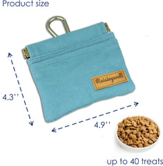 Raisingwell bolsa con mosquetón integrado permite engancharla fácilmente en caminatas