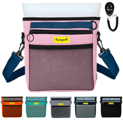 Raisingwell bolsa-premios-perro con cierre-magnetico para paseos seguros y prácticos.