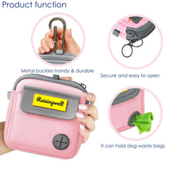 Raisingwell bolsillo interno para bolsas y pañuelos durante paseos cómodos