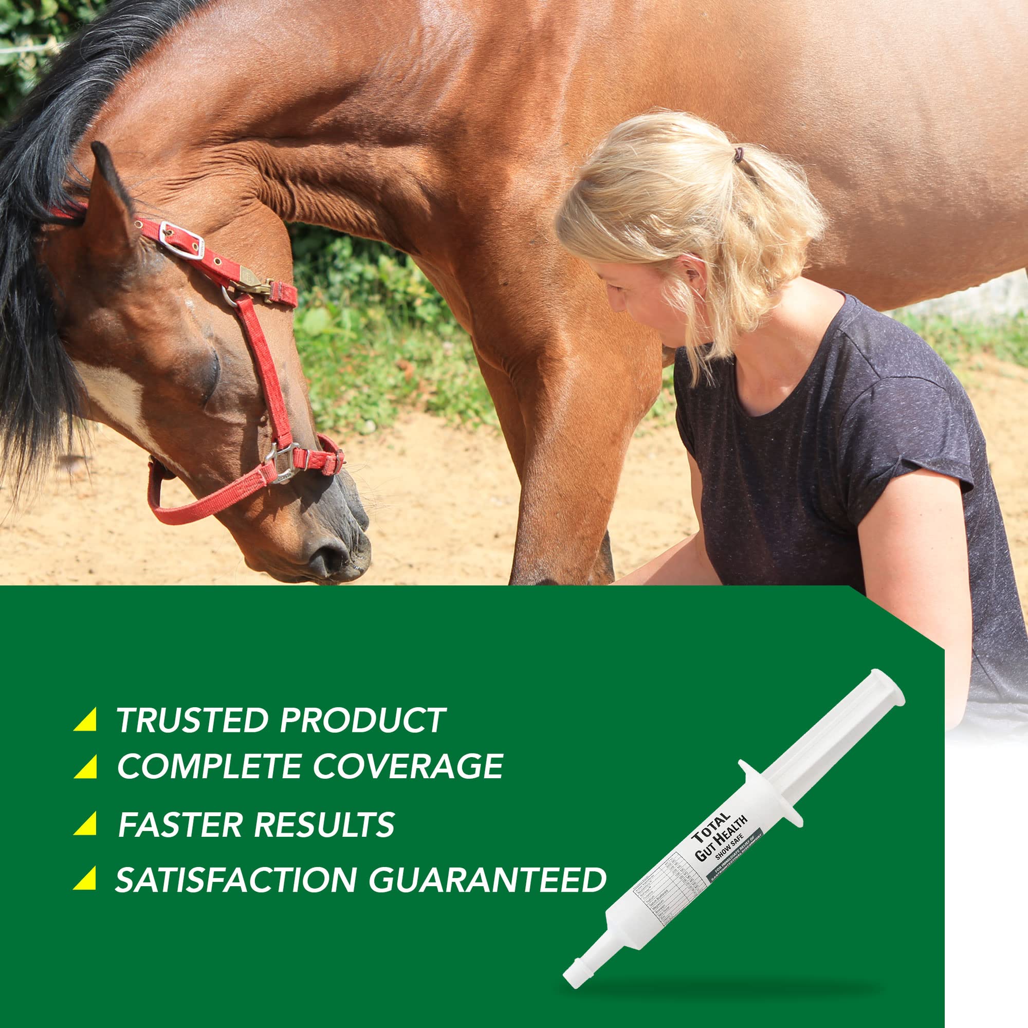 Ramard Salud Total del Intestino Equino, ingredientes clave que apoyan la flora intestinal.