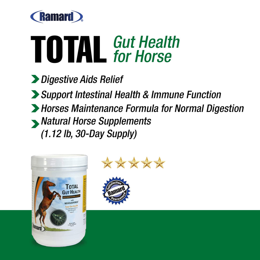 Ramard Total Gut Health, cuchara-medicion, dosis precisas para la administración.