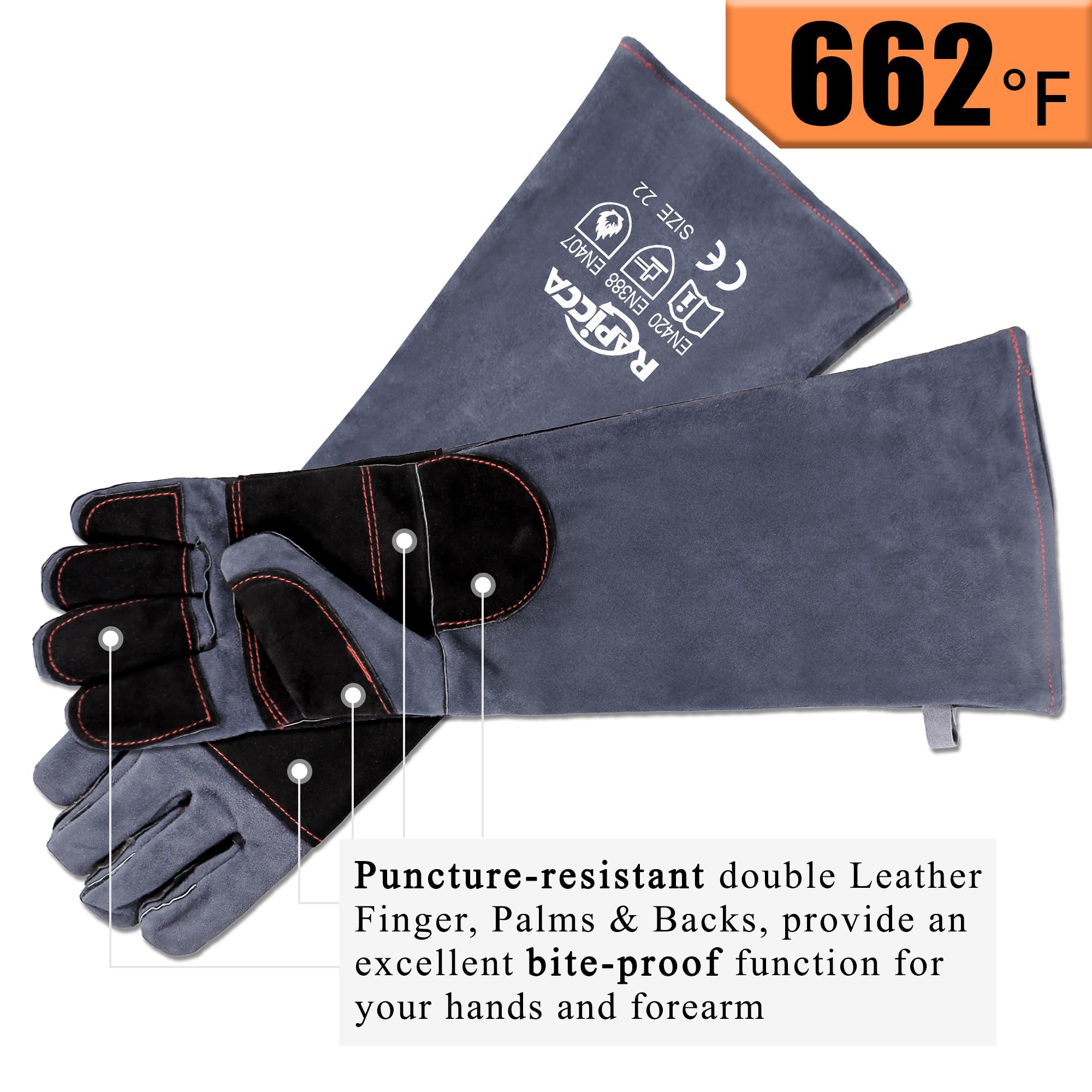 RAPICCA guantes multifuncionales útiles para tareas domésticas y exteriores.