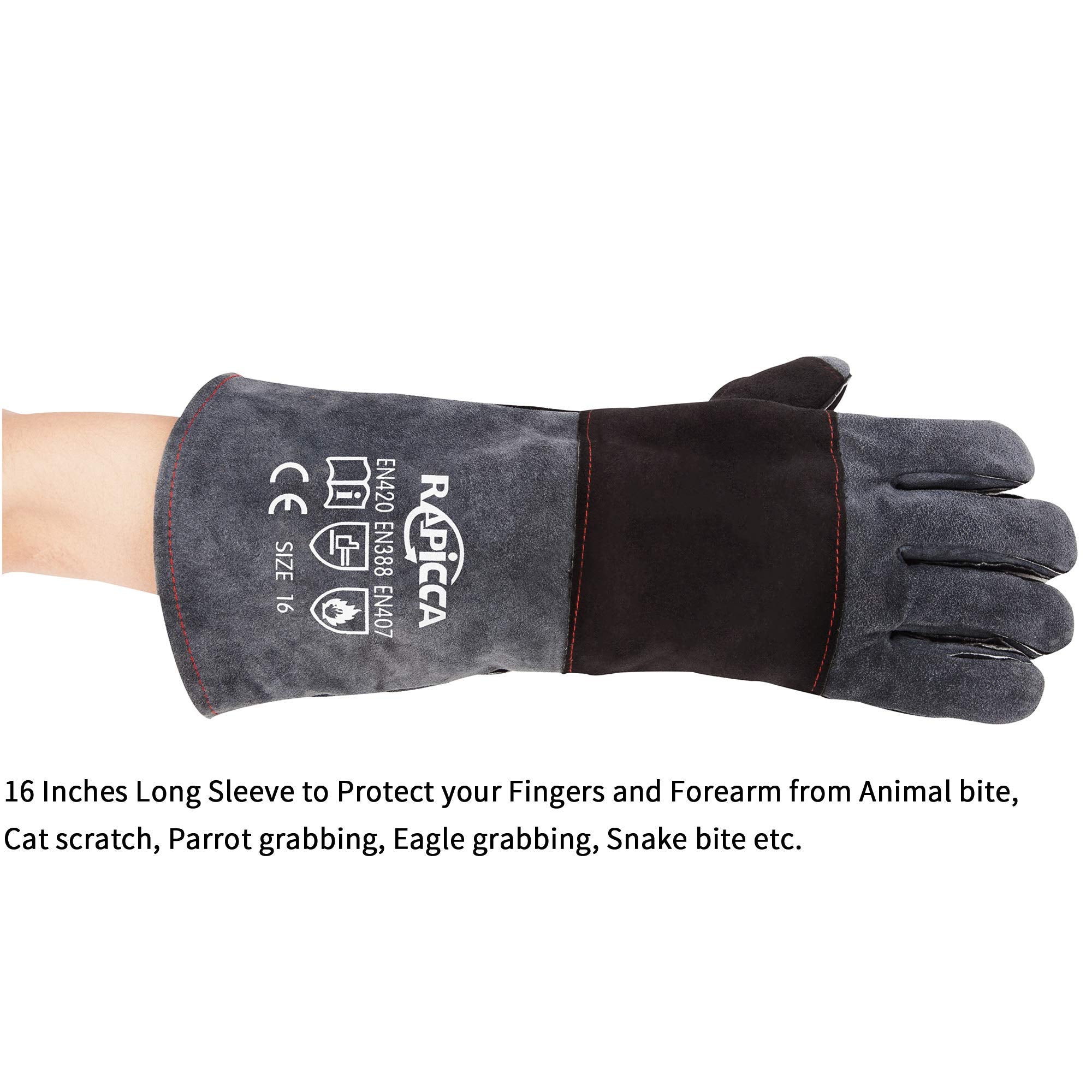 RAPICCA guantes para aves y reptiles