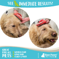 Correa ajustable para un agarre cómodo en el cepillo Raw Paws