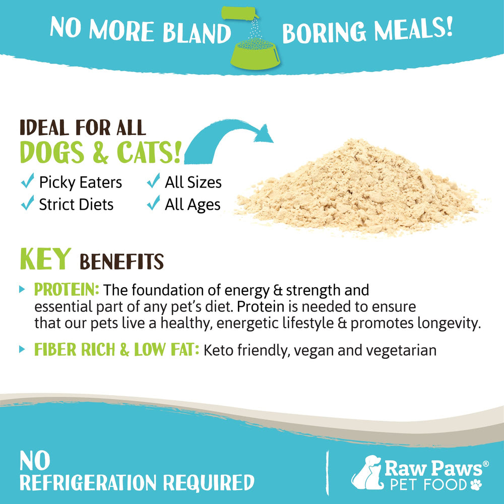 Raw Paws Boost sabor natural de cacahuate para perros sin conservantes