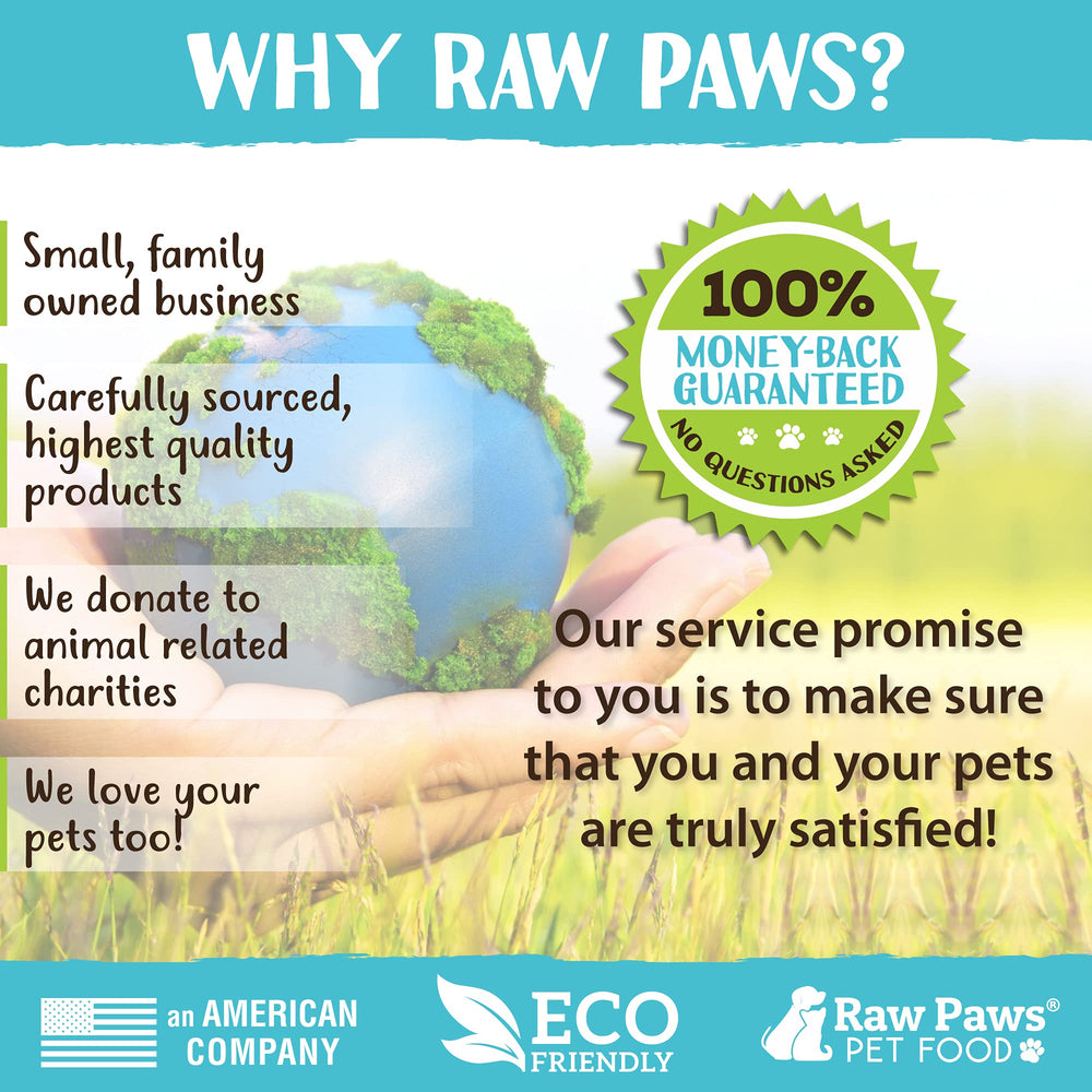 Raw Paws uso diario de higado liofilizado para energia y vitalidad