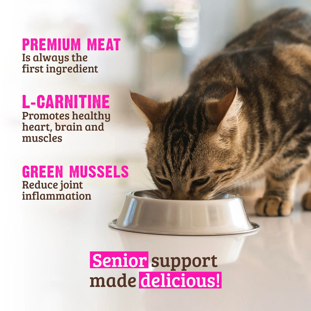 Rawz carnes reales en paté, sabor auténtico para gatos.