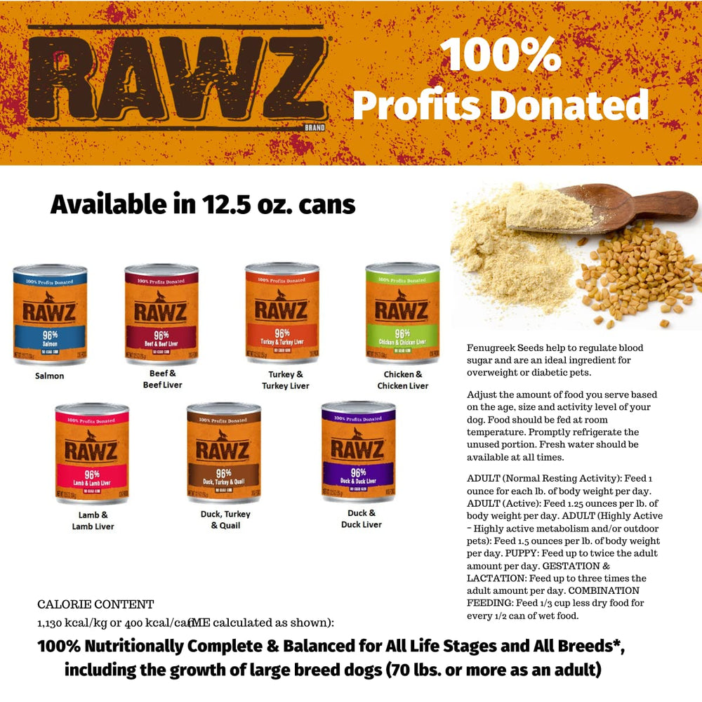 Rawz envasado sin BPA, frescura asegurada en cada lata.