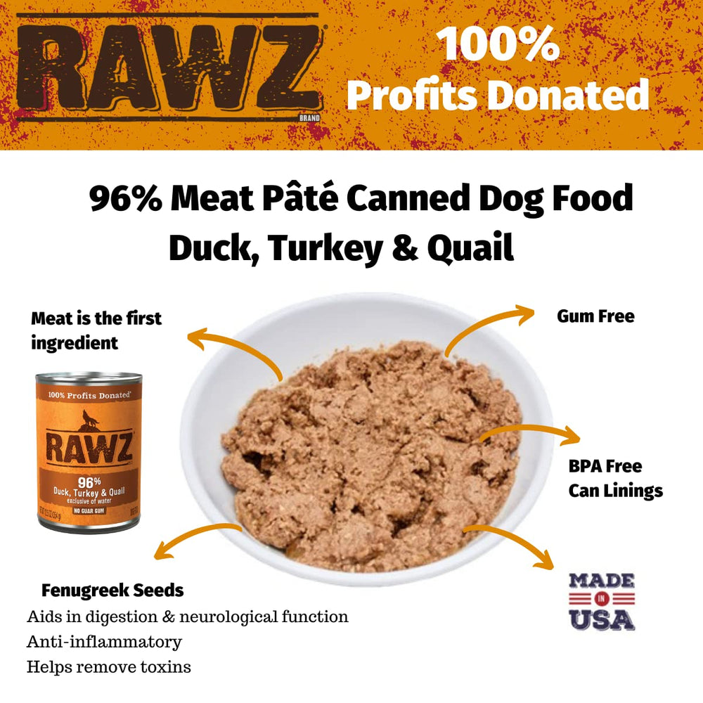 Etiqueta de Rawz sin aglutinantes para una dieta más natural.