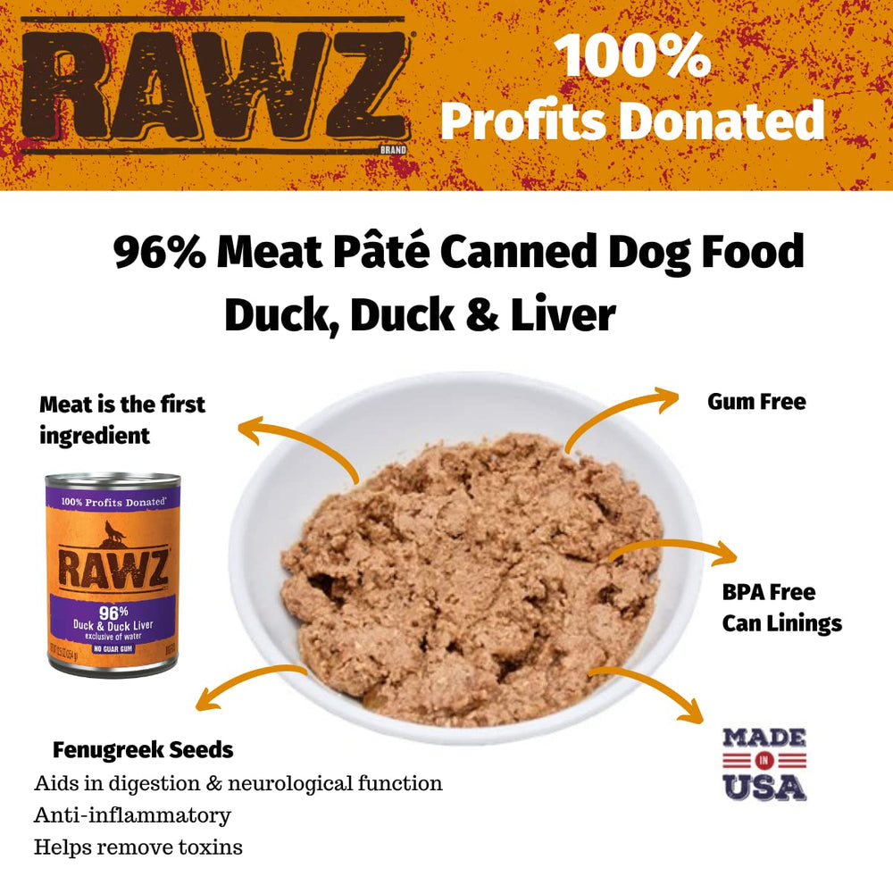 Rawz textura carne pato-higado, ideal para servir como plato principal.