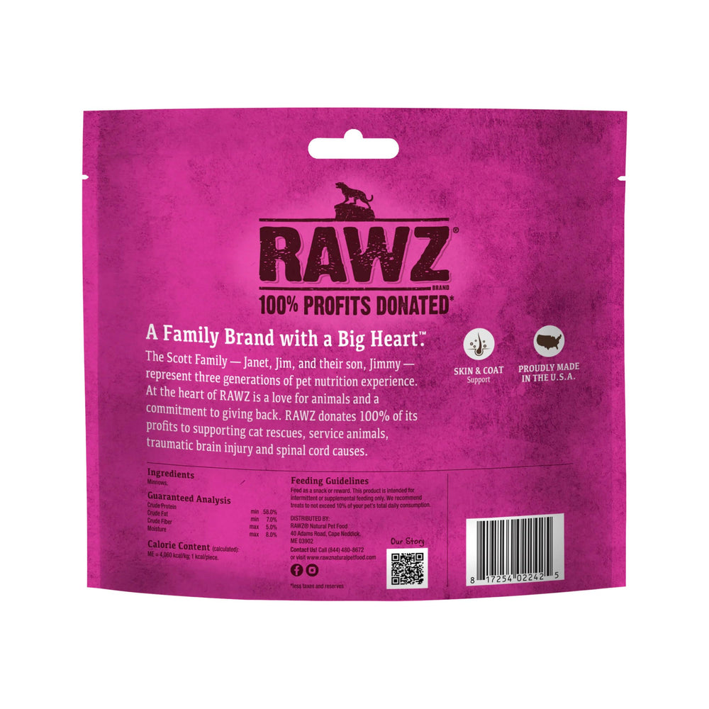 Rawz venado, snack crujiente para gatos activos y pelaje saludable