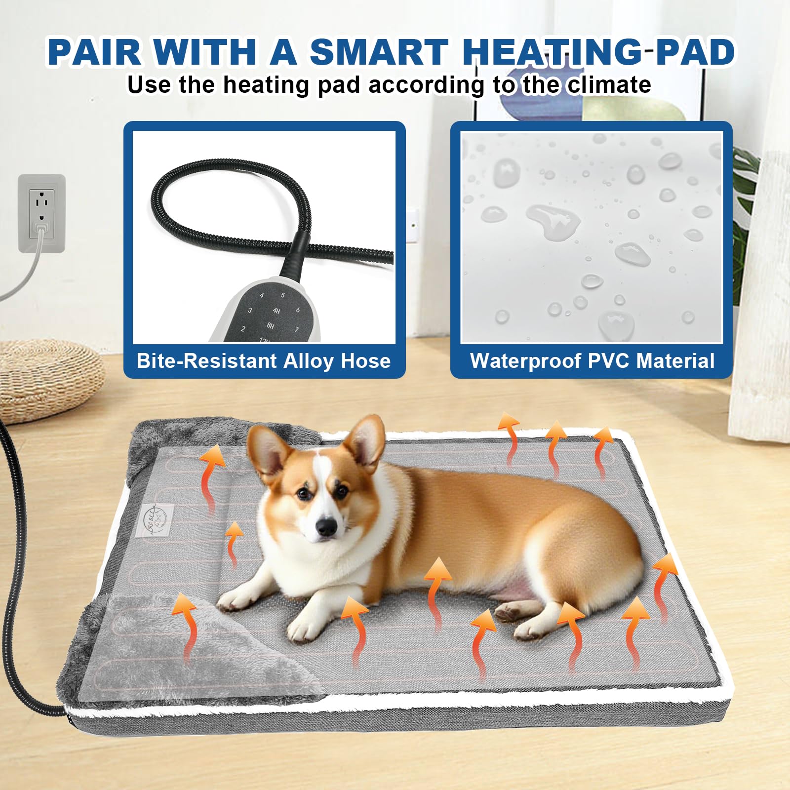 RC SLL Borde elevado, sensación de nido seguro para perros y gatos.
