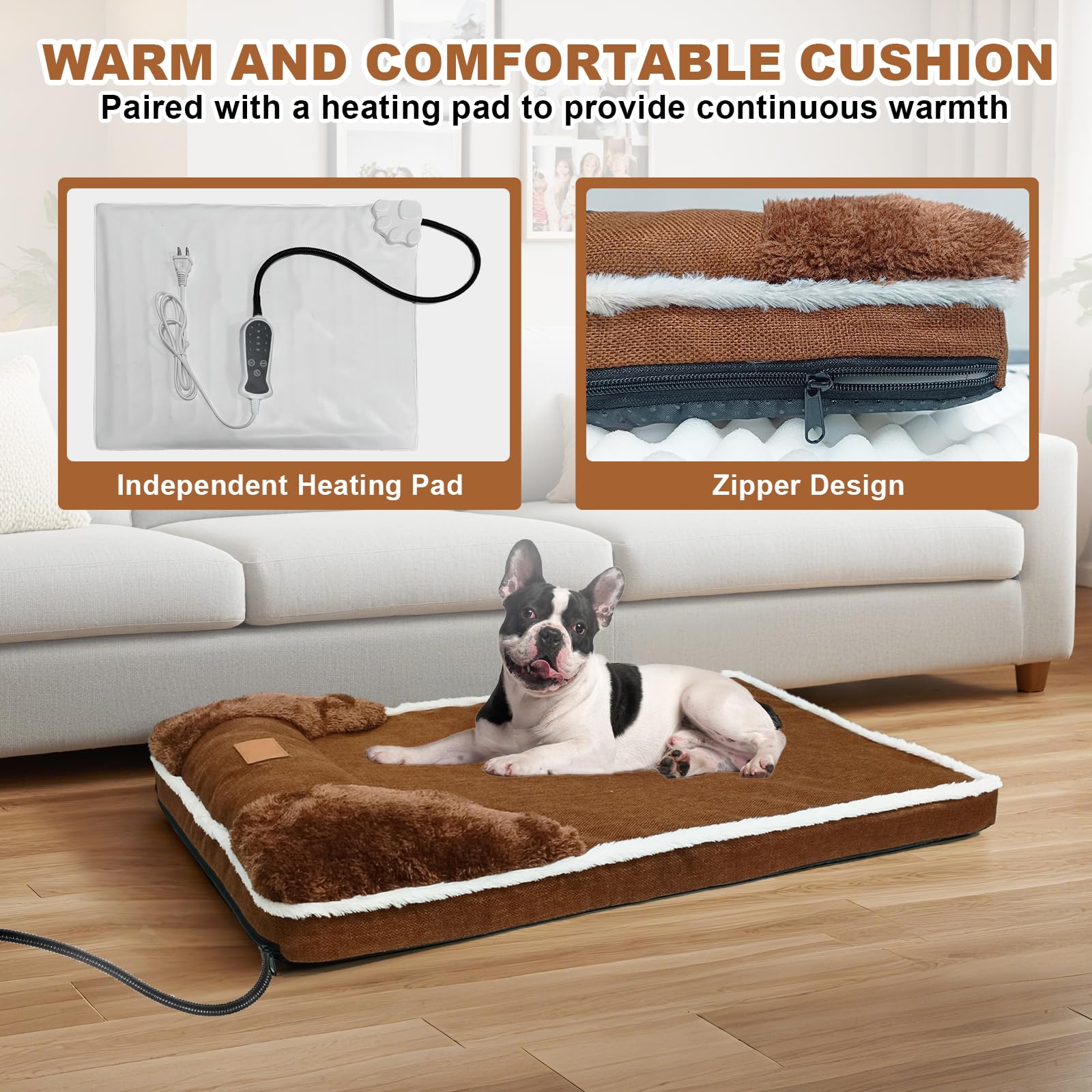 Cable resistente a mordidas para uso seguro alrededor de mascotas.