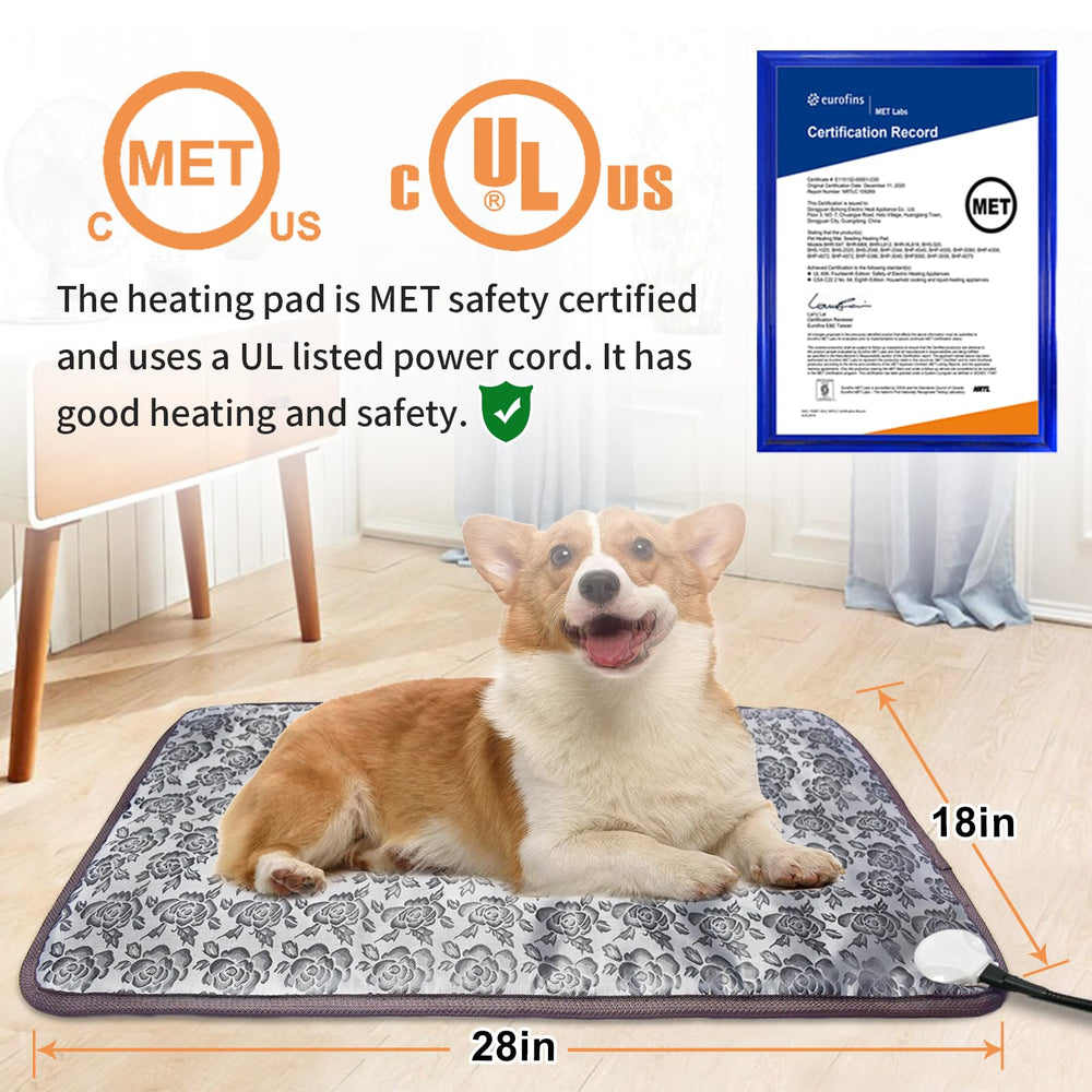 Control de temperatura con indicador luminoso RC SLL, ajuste fácil para tu mascota.