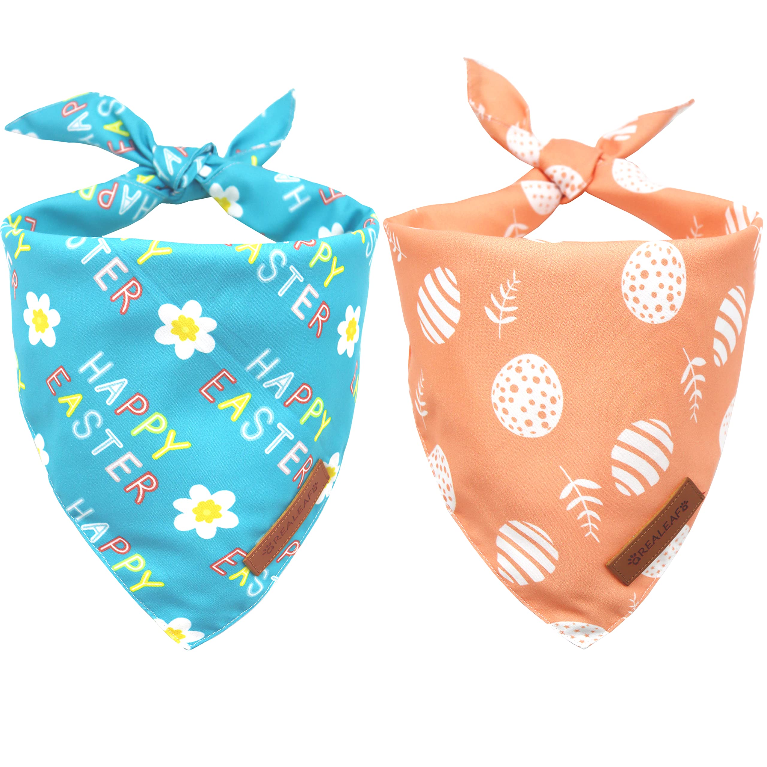 Realeaf bandana Pascua para perro, diseño festivo y duradero para aventuras