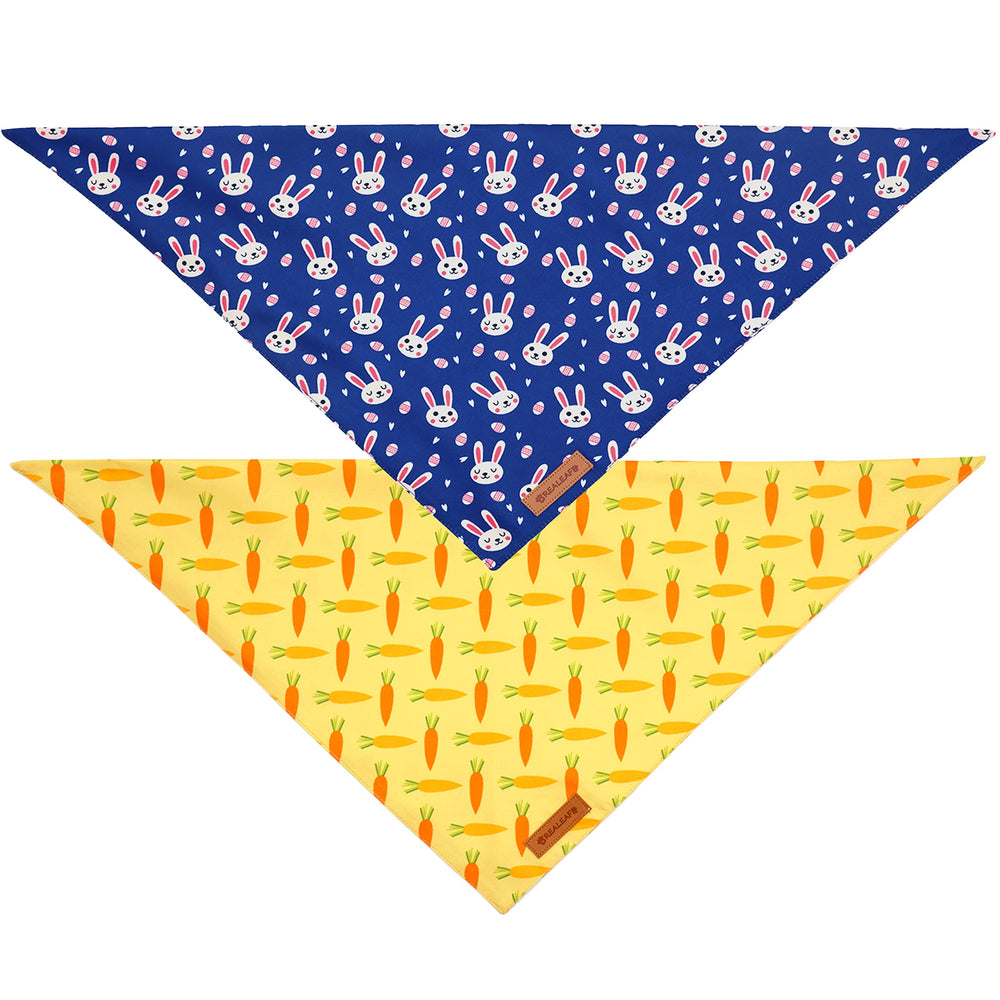 Realeaf bandana Pascua para talla pequeña, cuello de hasta 12 pulgadas.