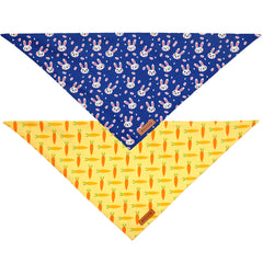 Realeaf bandana Pascua para talla pequeña, cuello de hasta 12 pulgadas.