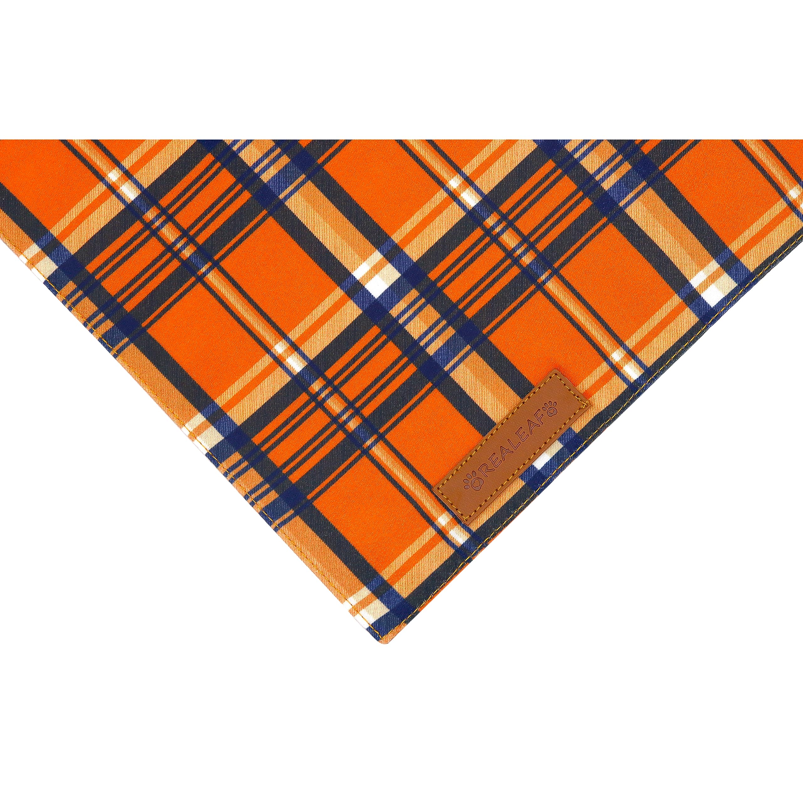Bandana Realeaf para perro, talla grande, ideal para cuellos de mayor circunferencia