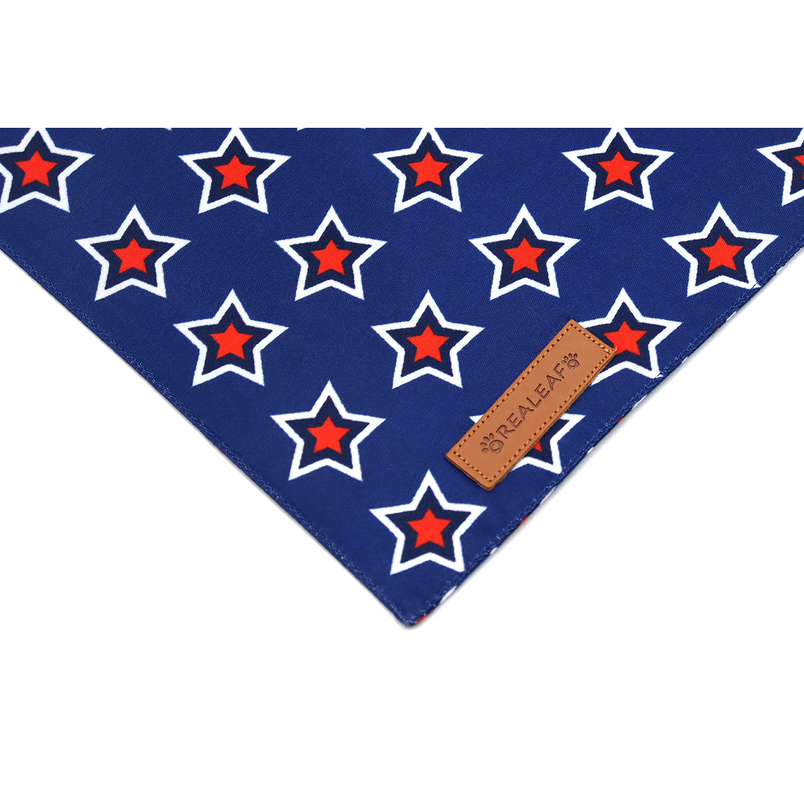 Realeaf bandana para perro talla mediana, ajuste cómodo y duradero