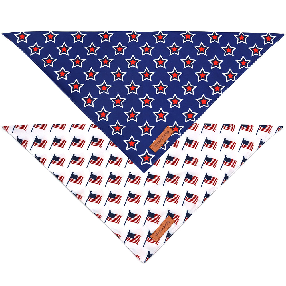 Realeaf bandana para perro talla pequeña, ajuste cómodo para cuello fino