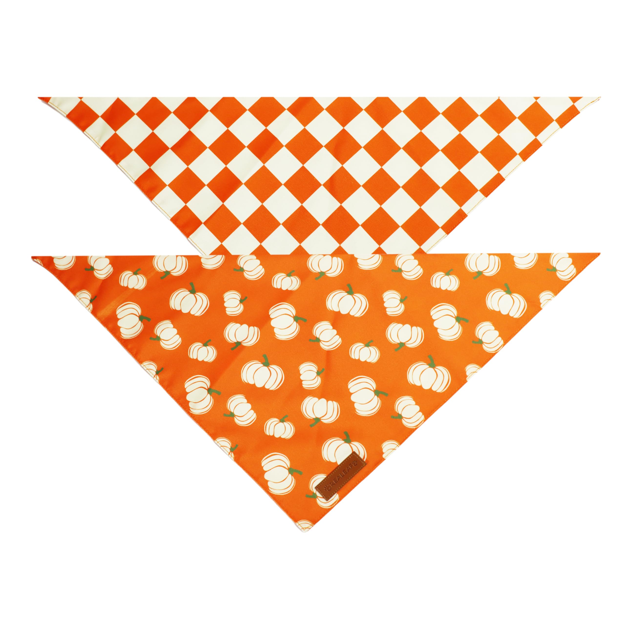 Realeaf bandana para perro, tela duradera con tacto suave para uso diario.