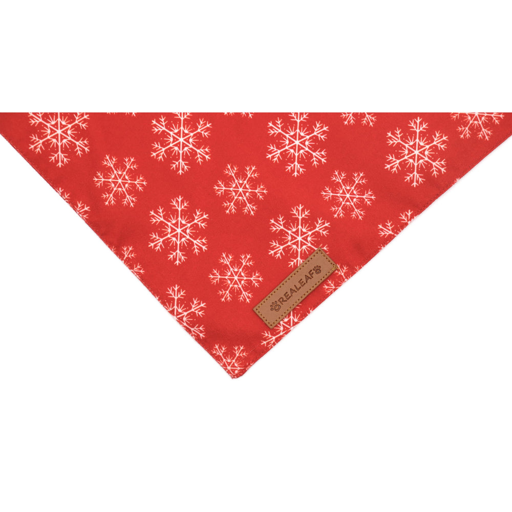 Bandana navidad tamaño mediano de Realeaf, ideal para perros de tamaño medio
