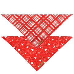 Realeaf bandanas para perros con tallas múltiples, ajuste cómodo para diferentes cuellos