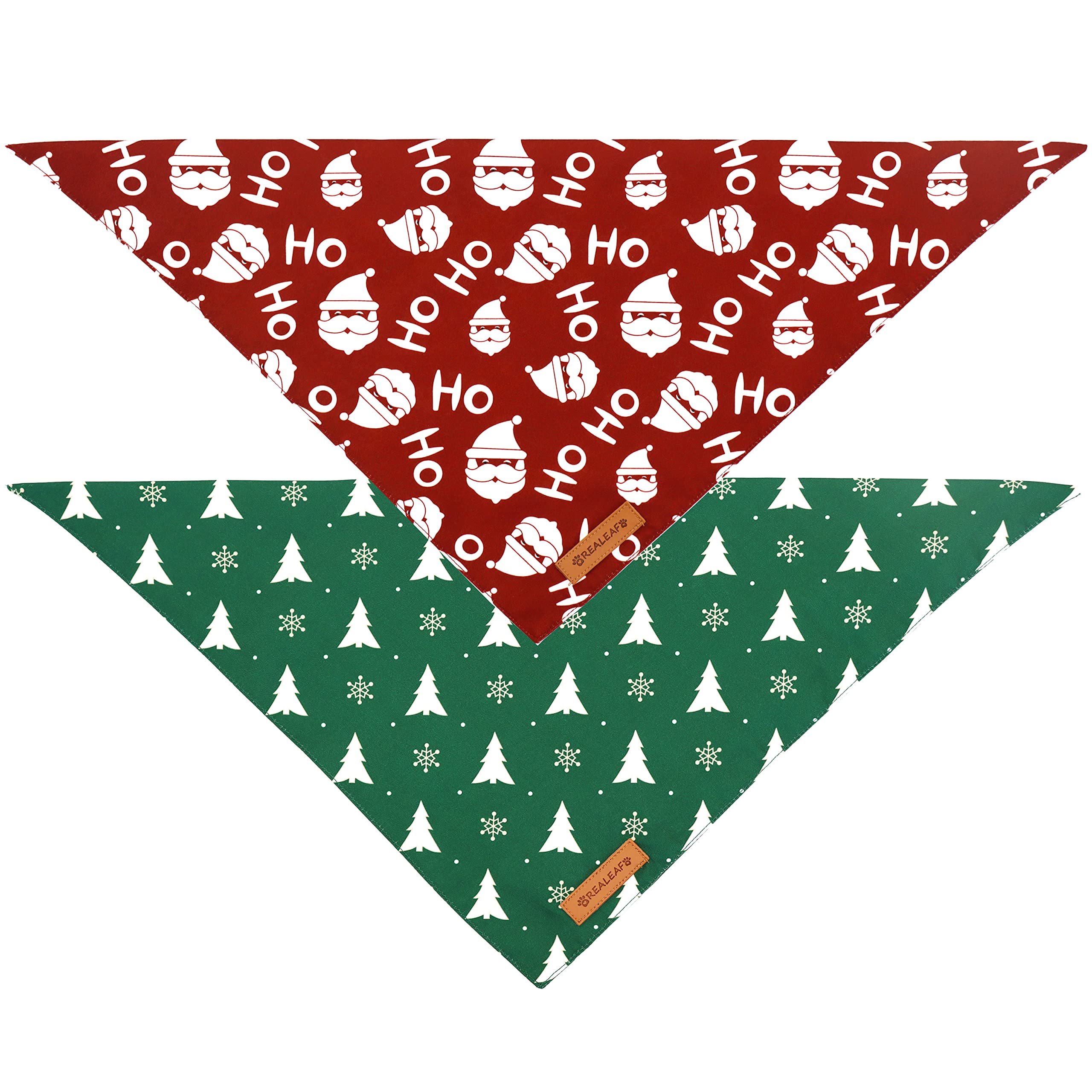 Bandana Realeaf para perros, tallas S a XL, ajuste cómodo.