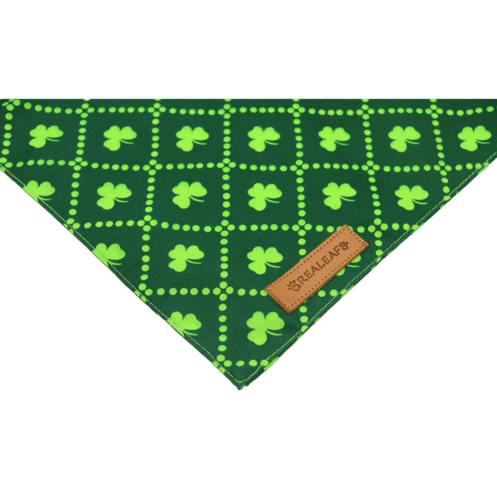 Realeaf Bandanas tamaño grande para perro, ajuste cómodo y duradero.