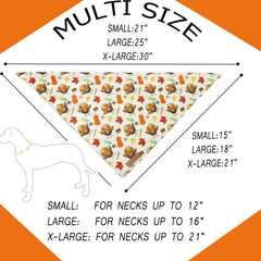 Realeaf panuelo para perro de doble cara, dos diseños en uno para variar estilo.