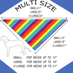 Realeaf Pride Bandana detalle arcoíris, destaca durabilidad de doble capa para aventuras al aire libre.