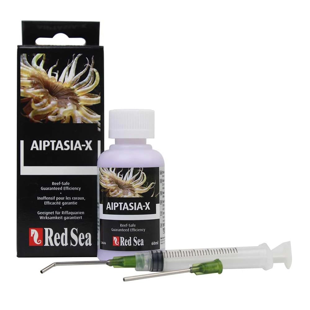 Red Sea Aiptasia 2oz, botella, tratamiento específico para eliminar aiptasias en acuarios marinos