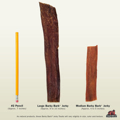 Redbarn Barky Bark sin cuero, crujiente alternativa para masticar.