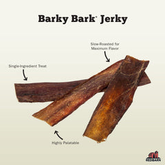 Redbarn Barky Bark tiras medias 4-5 pulgadas, snack sabroso para perros.