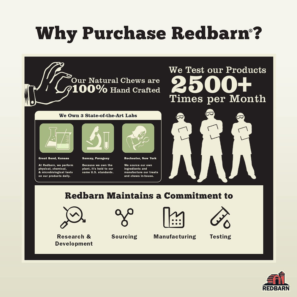 Redbarn Anillos masticables: elaborado sin aditivos artificiales ni hormonas para mayor naturalidad.
