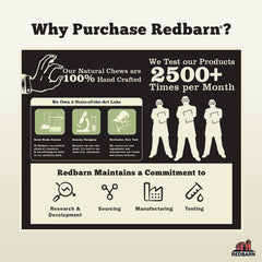 Redbarn Anillos masticables: elaborado sin aditivos artificiales ni hormonas para mayor naturalidad.