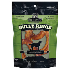Redbarn Anillos masticables: juego de tres-pack para masticación prolongada.
