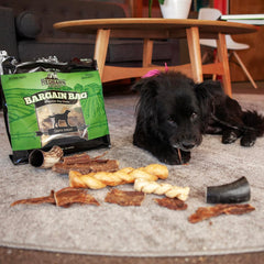 Redbarn hecho en EE. UU., sin artificiales, masticables naturales para perros