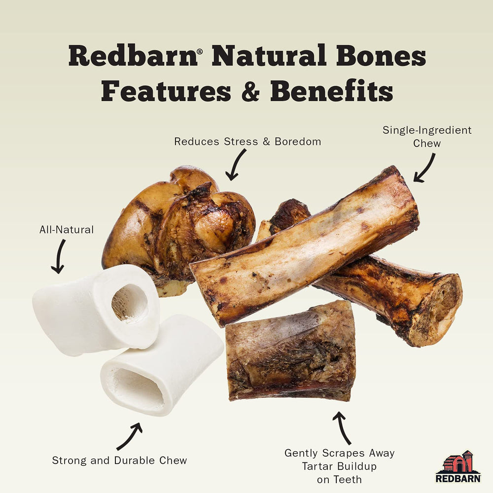 Redbarn Hueso Carnoso para Perros Grandes: ingrediente natural de res
