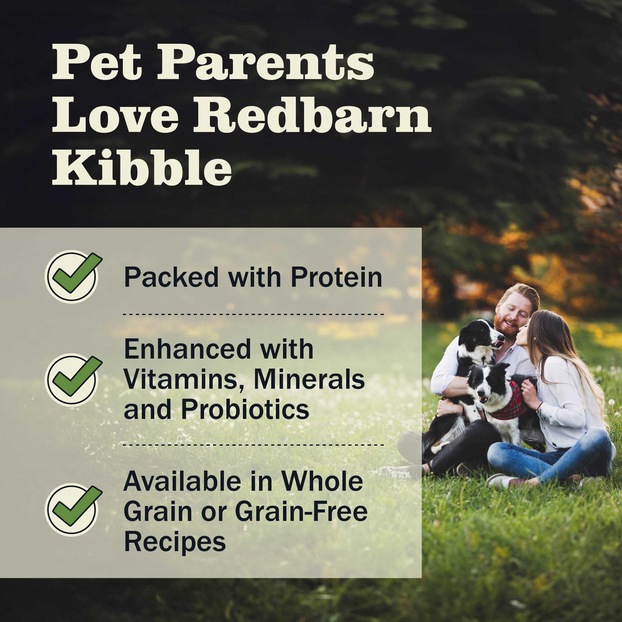 Redbarn idea de comida para perros en cada porción.
