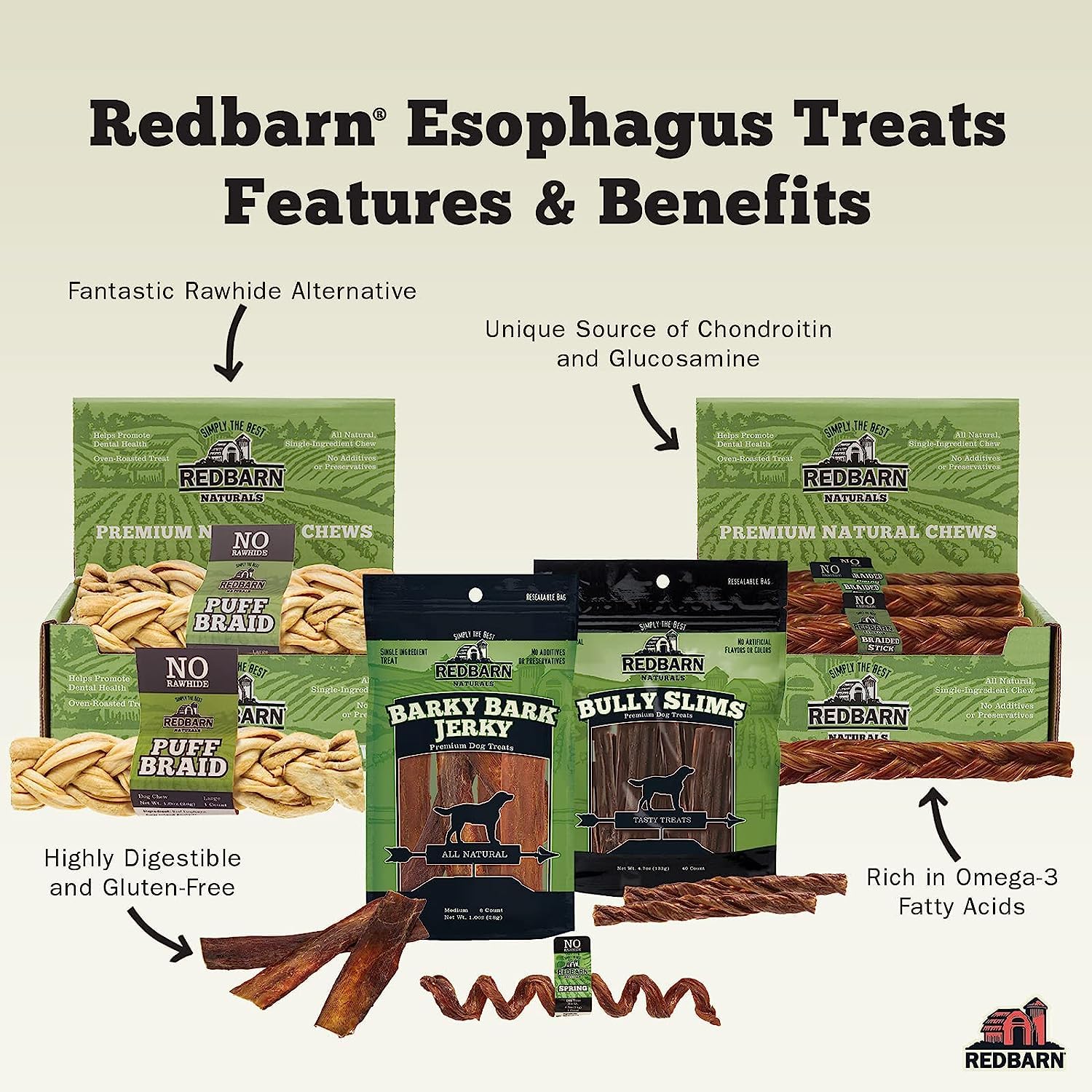 Redbarn Naturals Barky Bark calidad SQF certificada