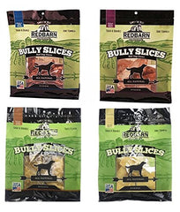 Redbarn rebanadas bully para perros, sabor irresistible y masticación prolongada.