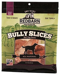 Redbarn rebanadas bully con sabor natural para perros activos.