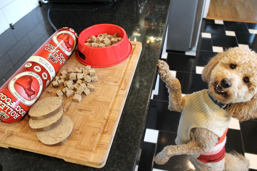 Redbarn Rollos para perros: comida completa o complemento de proteína para la dieta