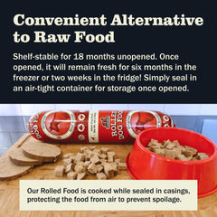 Redbarn Rollos para perros: aceite de girasol y linaza para digestión y piel saludable