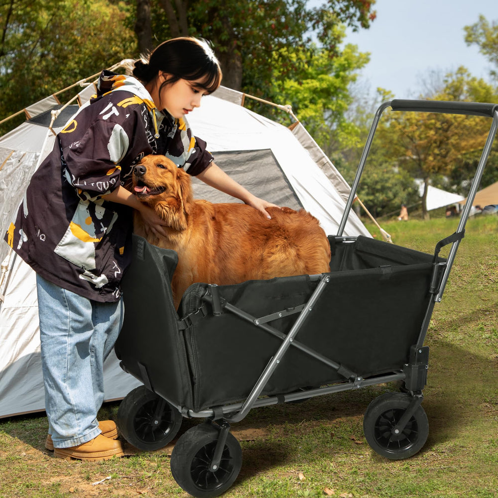 REDCAMP carrito para perros - almacenamiento compacto para guardarlo en el coche.